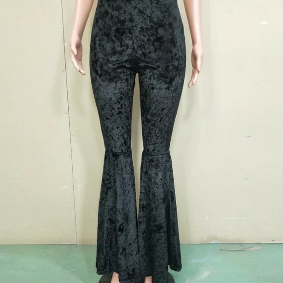 High Waist Bell Bottom Pants - Picture 2 of 2
